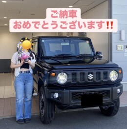 ジムニーご納車おめでとうございます☆